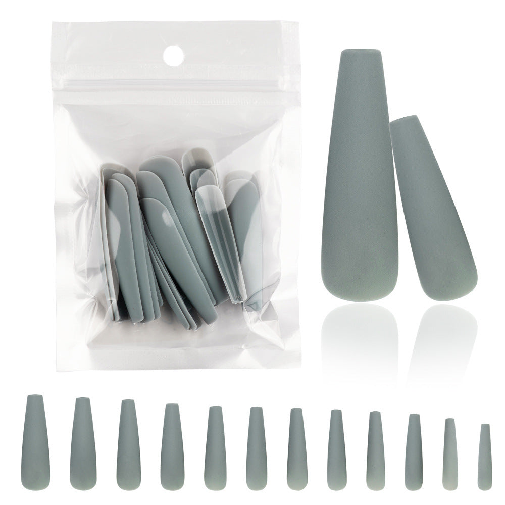 Wholesale Matte Extended Plastic Nail Stickers